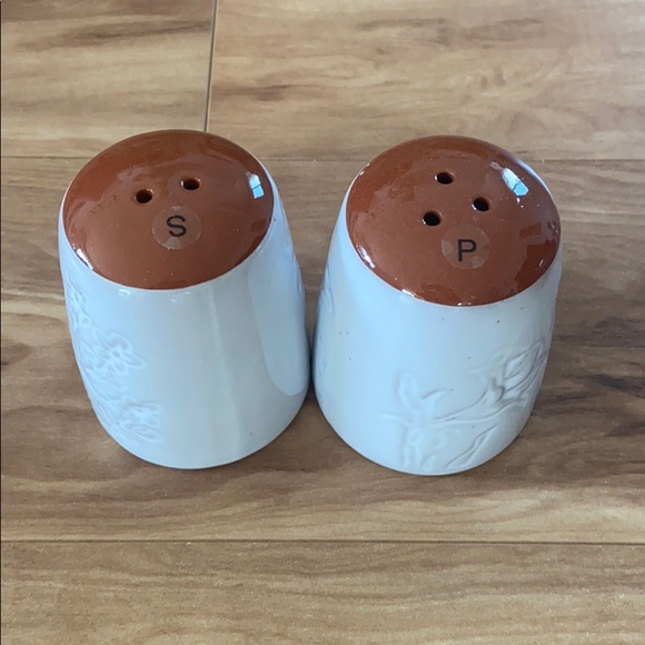 Pier 1 Glazed Terracotta Salt & Pepper Shaker - Picture 6 of 12